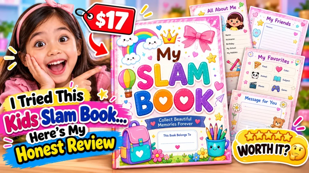 I Tried This $17 Kids Slam Book… Here’s My Honest Review